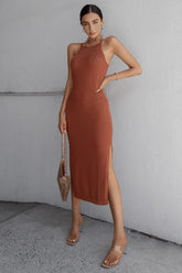 Dream Catcher Dress - Mocha