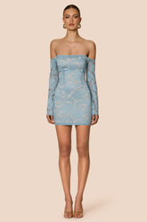 Nookie Alessia Mini Dress - Blue