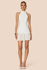 Nookie Darling Mini Dress - Ivory