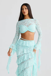 Cecilia Top - Aqua