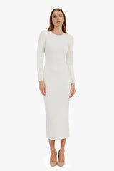 Kavala Knit Maxi Dress - Ivory