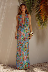 Lexie Maxi Dress - Carina Print