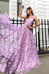 Jadore JP140 Gown - Lilac