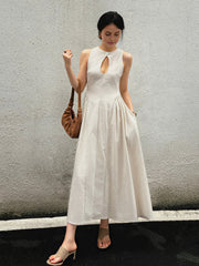ALICE MAXI DRESS - BEIGE