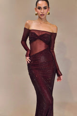 Elyra | Sequin Maxi Dress