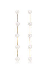 Dripping Pearl Drop Earrings