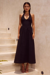 Henrietta Midi Dress - Black