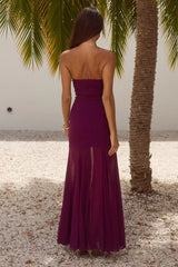 Remi Maxi Dress - Plum