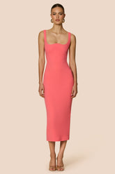 Nookie Elle Midi Dress - Pink