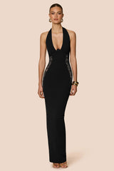 Nookie Boudoir Gown - Black