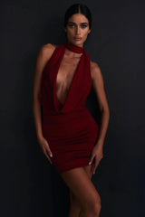 Nookie Crush Mini Dress - Red