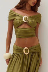 Nivali Top - Olive