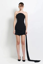 Soraya Mini Dress - Black