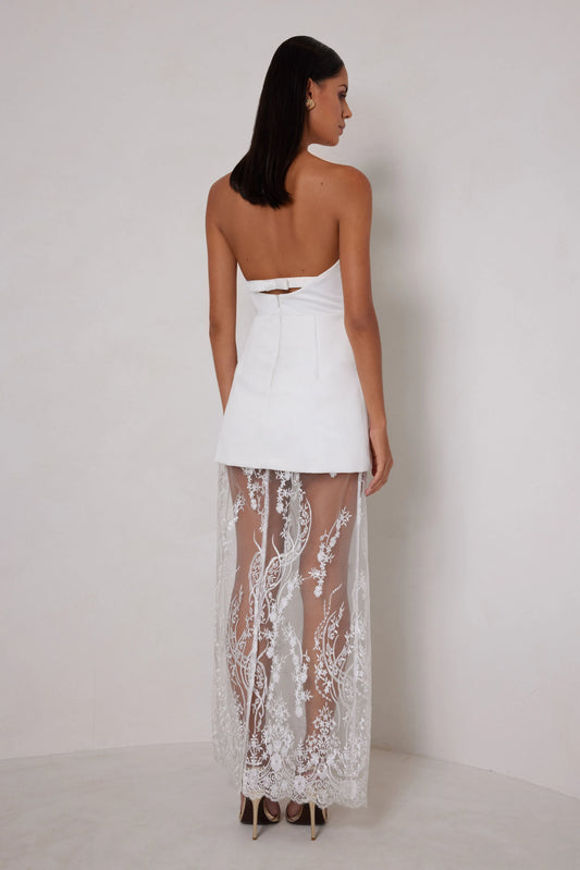 Janice Dress - White