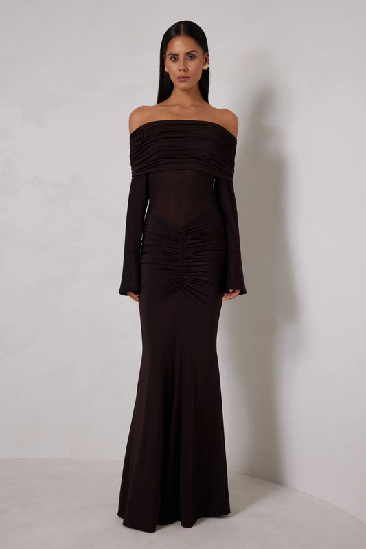 Paige Dress - Espresso