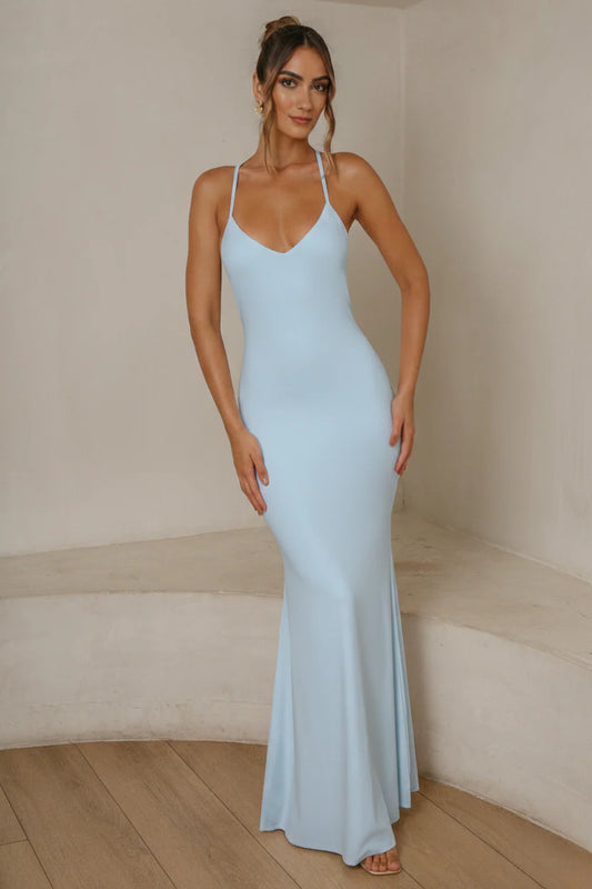 Mercer Dress - Pale Blue (PREORDER)