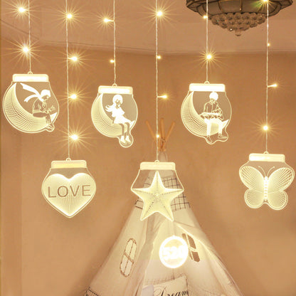 3D  romantic decorative lights