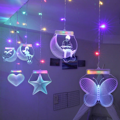 3D  romantic decorative lights