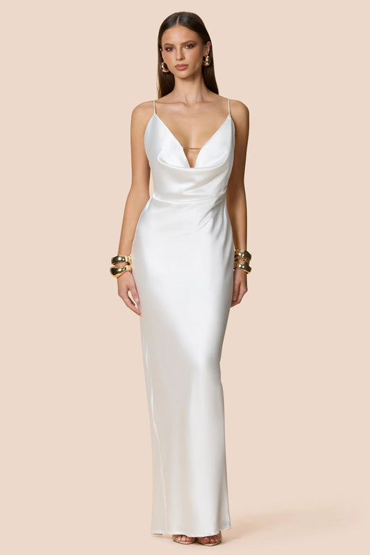 Nookie Valerie Cowl Gown - Ivory