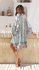 Adela Mini Dress - Messina Print