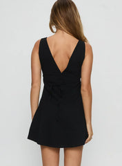 Adder Mini Dress Black