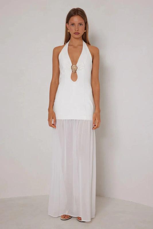 Madeleine Dress - White