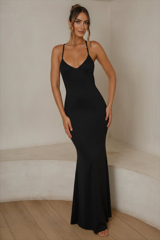 Mercer Dress - Black (PREORDER)