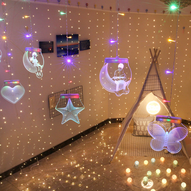 3D  romantic decorative lights