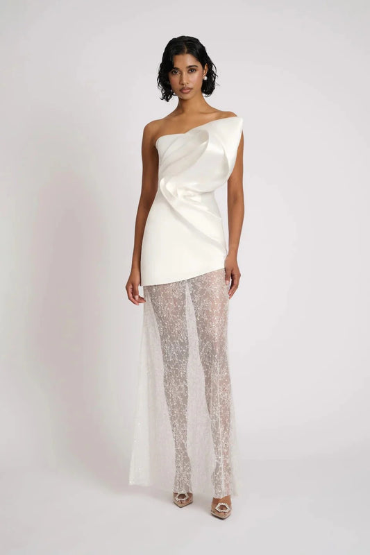 Adalina Dress - White