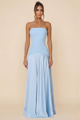 Alexandra Gown - Cloud Blue