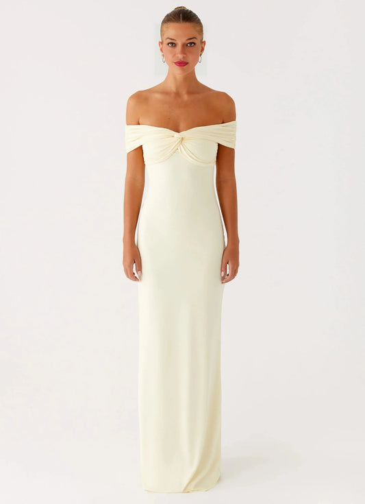 Elegeleges Exclusive - Countless Maxi Dress - Yellow