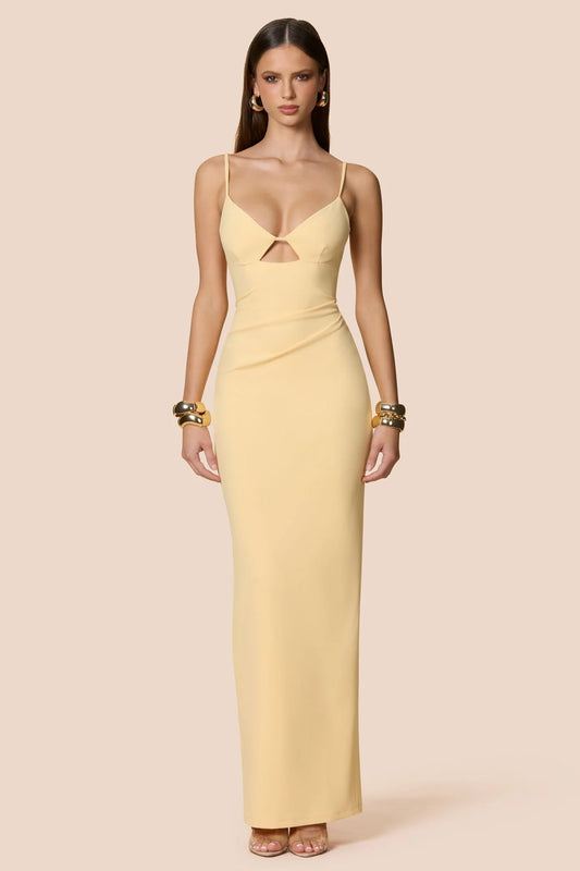 Nookie Savannah Maxi Dress - Butter