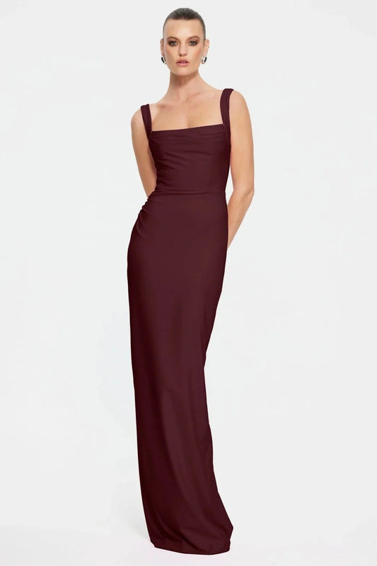 Marbella Gown - Wine