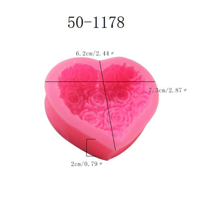 Rose Silicone Mould