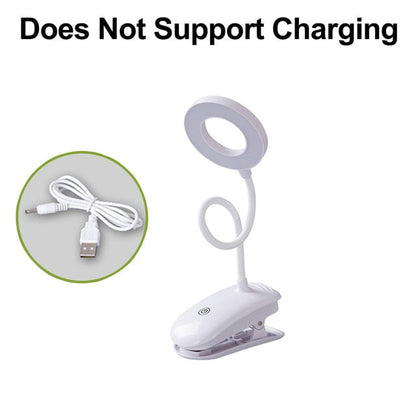 Portable LED Desk Lamp Touch On/Off Switch Eye Protection Clip Table Light 3 Modes Dimmable USB Rechargeable Desk Lights