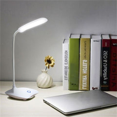 IVYSHION USB Rechargeable LED Desks Table Lamp Adjustable  Reading Light Touch Switch Desk Lamps 3 Modes Desk Lamps