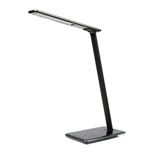 IVYSHION USB Rechargeable LED Desks Table Lamp Adjustable  Reading Light Touch Switch Desk Lamps 3 Modes Desk Lamps