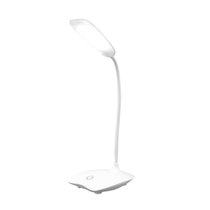 IVYSHION USB Rechargeable LED Desks Table Lamp Adjustable  Reading Light Touch Switch Desk Lamps 3 Modes Desk Lamps