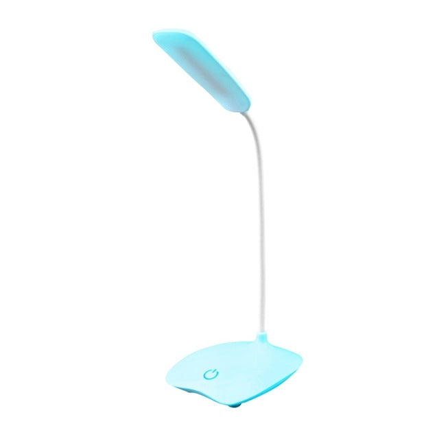 IVYSHION USB Rechargeable LED Desks Table Lamp Adjustable  Reading Light Touch Switch Desk Lamps 3 Modes Desk Lamps