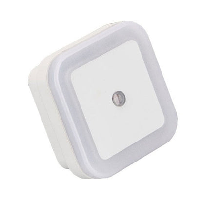 Light Sensor AUTO Control Mini Night Light EU US Plug Novelty Square Baby kids Bedroom lamp moon Romantic Colorful Lights bulbs